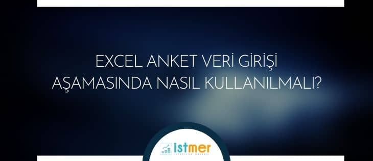 excel anket veri girişi