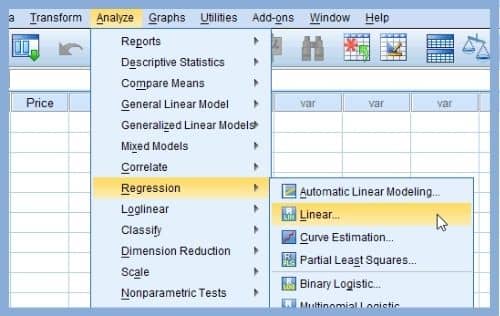 çoklu regresyon analizi spss